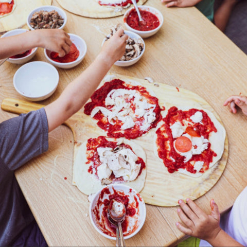 MY GROWNUP & ME IN THE KITCHEN: PIZZA - FOR AGES 2-4 ON FRIDAY, APRIL 19TH @ 10:00AM