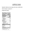 Apple Jam Nutritional Info