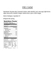 Fig Jam Nutritional Info