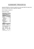 Kerberry Jam Nutritional Info