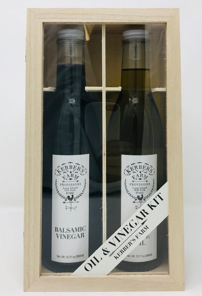 Olive Oil and Balsamic Vinegar Gift Crate