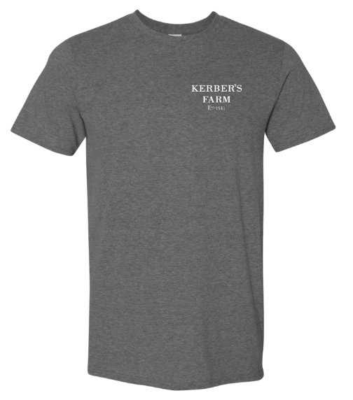Kerber's Farm T-shirt - Adult GREY