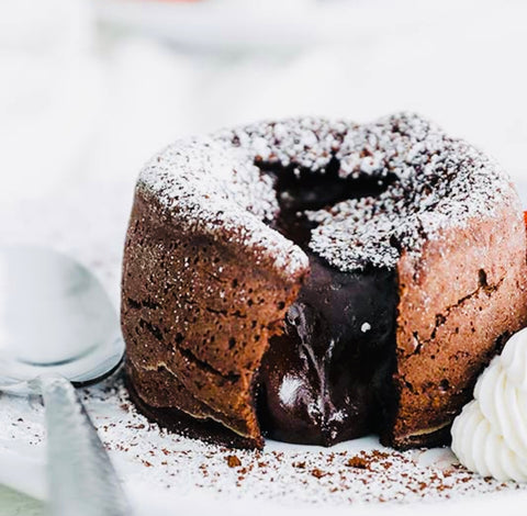 CHOCOLATE MOLTEN LAVA CAKE ( GF) w/ MEGAN  ON FRIDAY FEBRUARY 7TH AT 7 PM