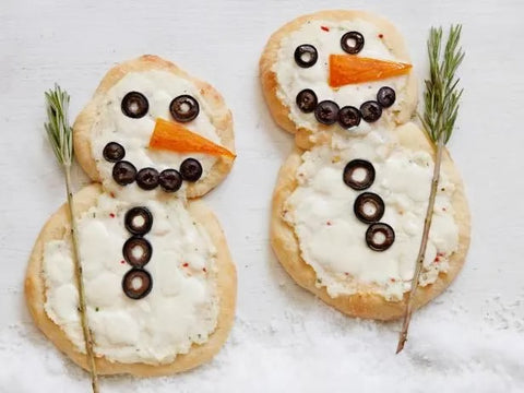 KIDS CAN COOK SNOWMAN PIZZA w/ELENA  WEDNESDAY JANUARY  8TH @ 4:30-5:30 PM