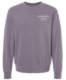 Kerber's Farm Crew Neck Sweatshirt - Adult PURPLE