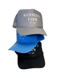 Light Gray Kerber's Farm Trucker Hat