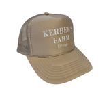 Khaki Kerber's Farm Trucker Hat