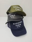 Olive Green Kerber's Farm Trucker Hat