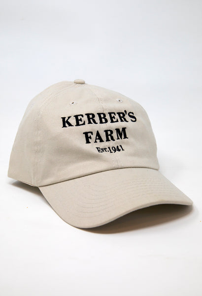 Kerber's Farm Bio-Washed Chino Baseball Cap