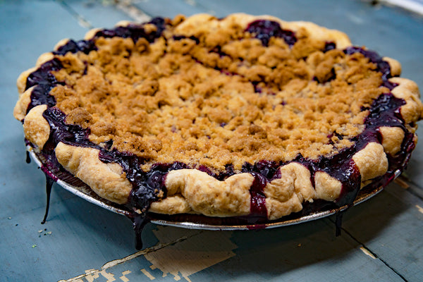 Kerberry Crumb Pie