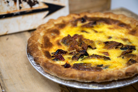 9" Roasted Vegetable Quiche