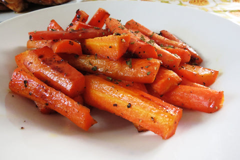 Honey Maple Glazed Carrots