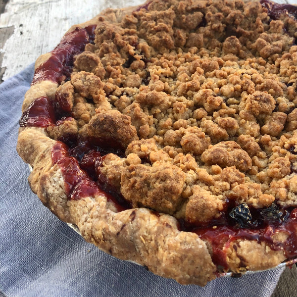 Cherry Crumb Pie